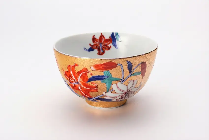 Kinsai Tiger Lily Chawan